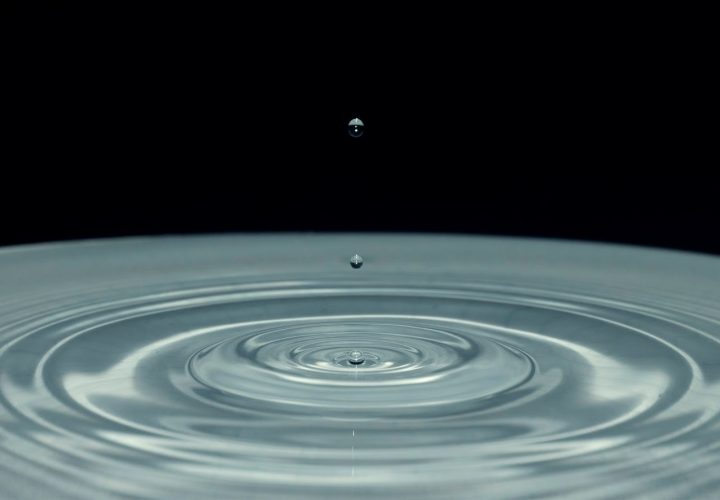 water droplet ripple