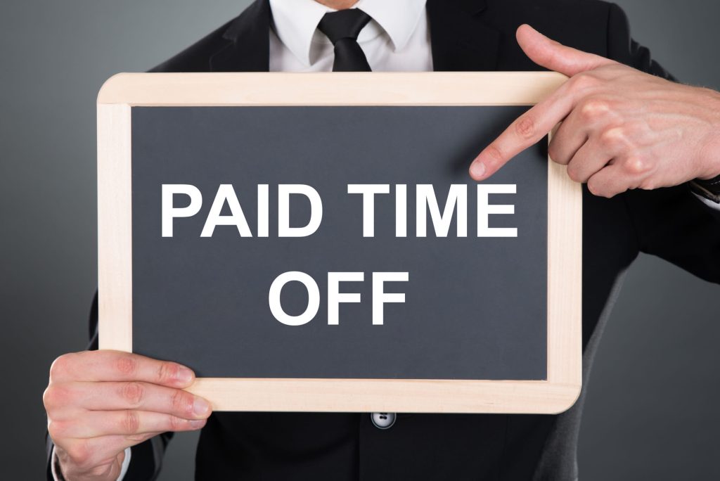 paid time off sign for employer of record 
